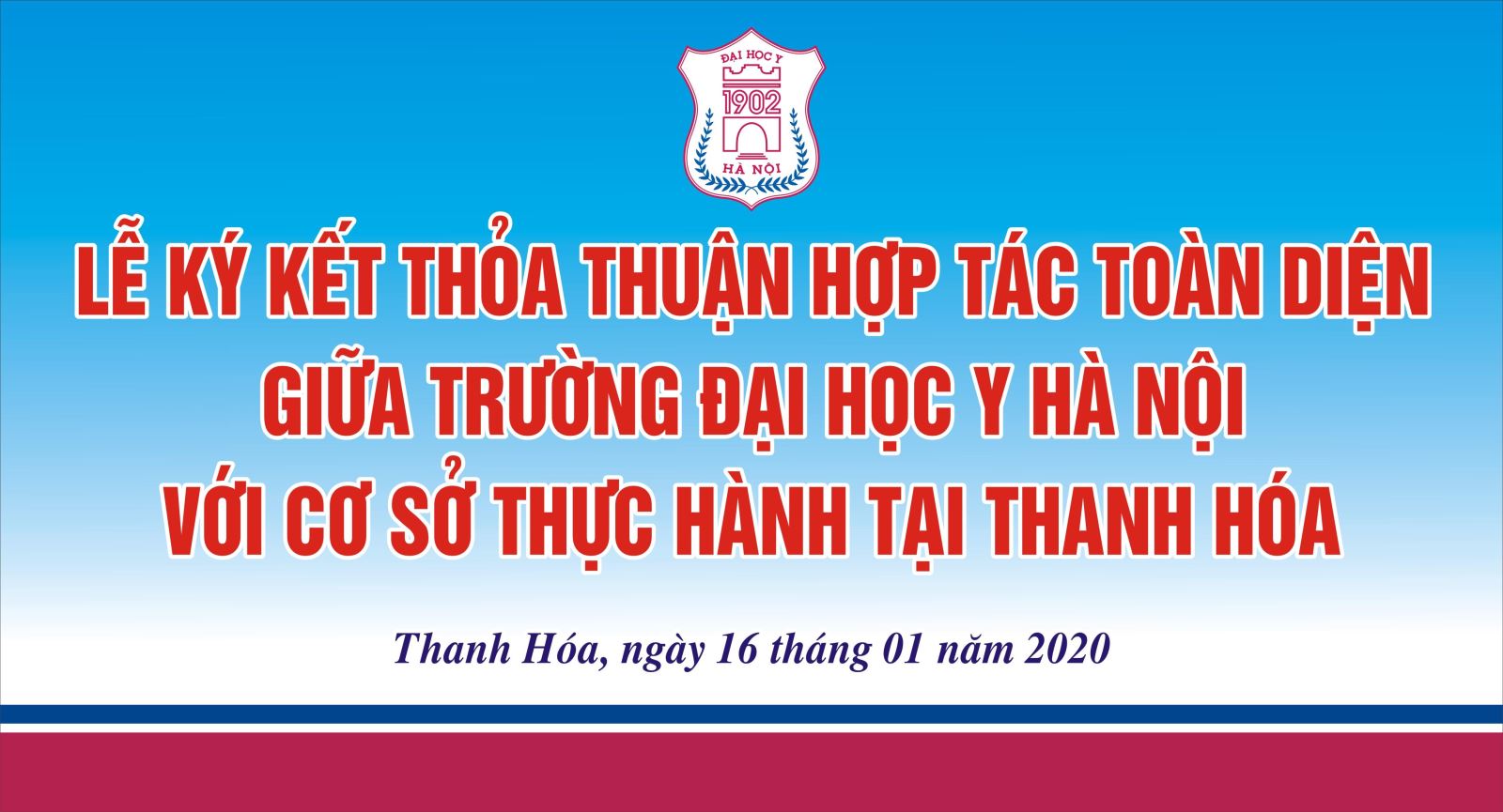 Ký kết thỏa thuận hợp tác toàn diện giữa Trường Đại học Y Hà Nội với Cơ sở thực hành tại Thanh Hóa