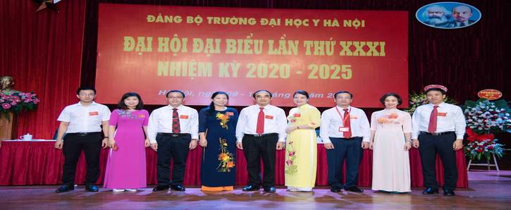 Đại hội Đảng bộ Trường Đại học Y Hà Nội lần thứ XXXI nhiệm kỳ 2020-2025