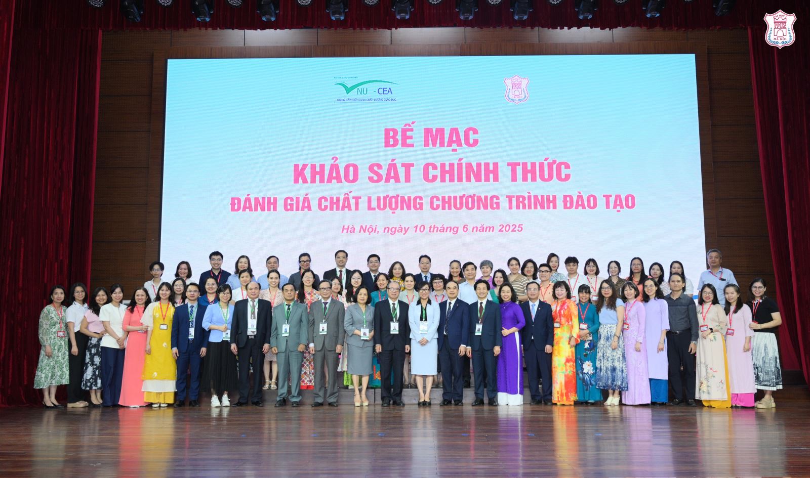 Bế mạc khảo sát chính thức đánh giá chất lượng chương trình đào tạo tại Trường Đại học Y Hà Nội
