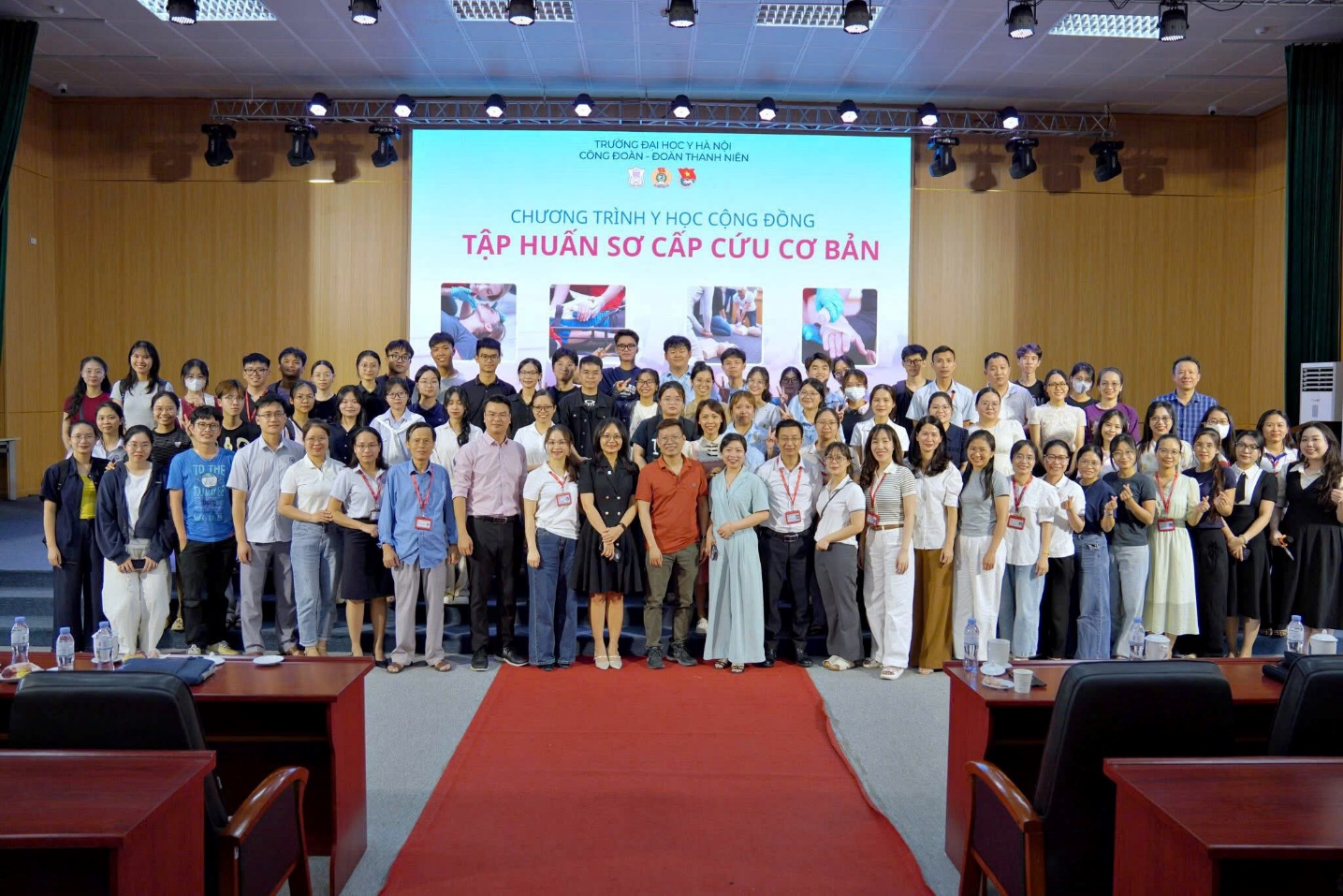 Chương trình Y học cộng đồng: Tập huấn sơ cấp cứu cơ bản năm 2025