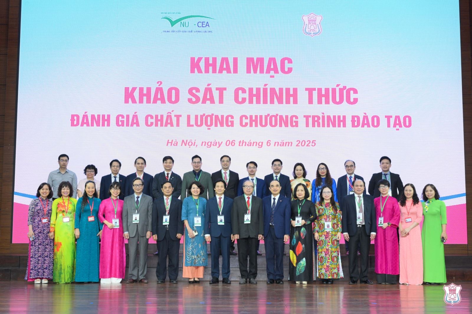 Khai mạc khảo sát chính thức đánh giá chất lượng chương trình đào tạo tại Trường Đại học Y Hà Nội